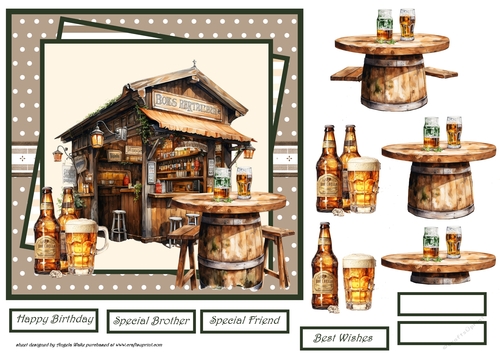 Beer and wine bar 7x7