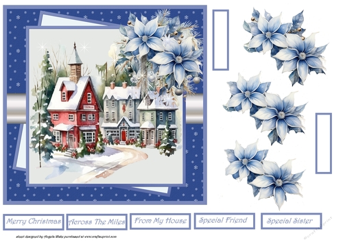 Christmas village 7x7