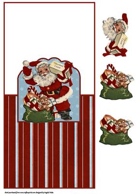 Santa's Sack is Very Full Over the Edge