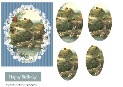 Small Country Farm Topper
