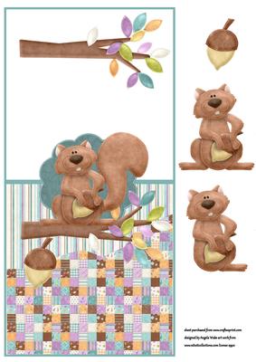 The Squirrel Loves His Nuts