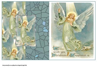 Angel of Peace Larger Fold Back