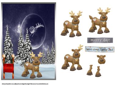 Santa Has Left Me Behind, Poor Reindeer