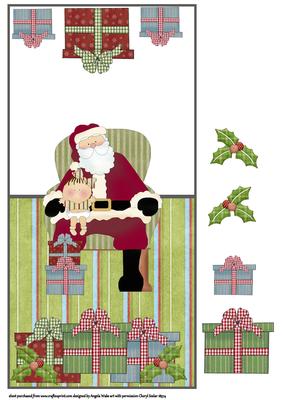 Visited by Santa Over the Edge
