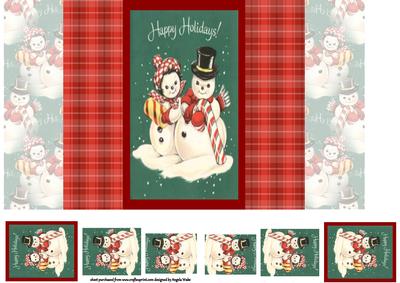 Mr and Mrs Ladyman Snow Family
