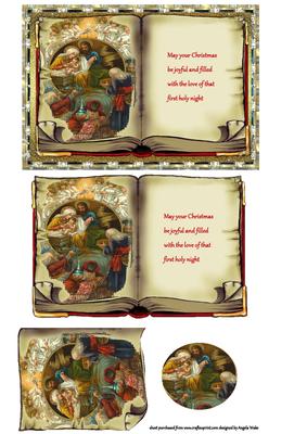 That Holy Night Vintage Book