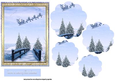 In a Winter Wonderland Card Front