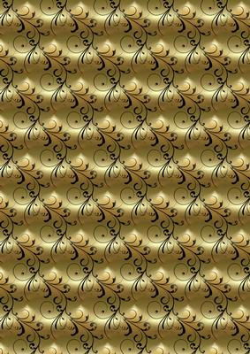 Gold and Black Art Deco