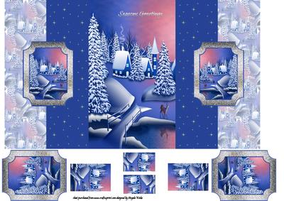 Christmas in This Little Hamlet D Fold Back