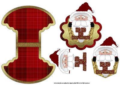 Santa in a Pocket Wobble