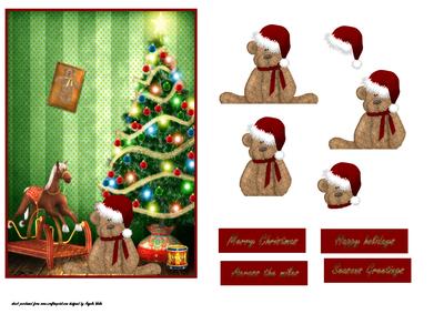Christmas Eve in Teddy's House