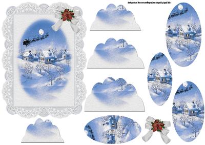Christmas Eve in Snow Village