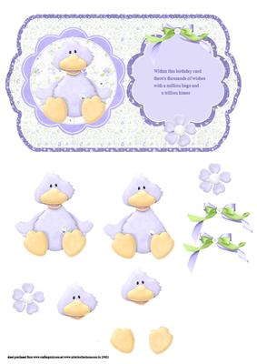 Wacky Ducky Card