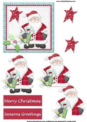 A Gift for Santa Topper