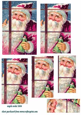 Santa with Toy