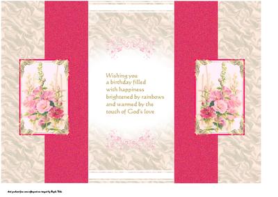 Country Garden D Fold Back