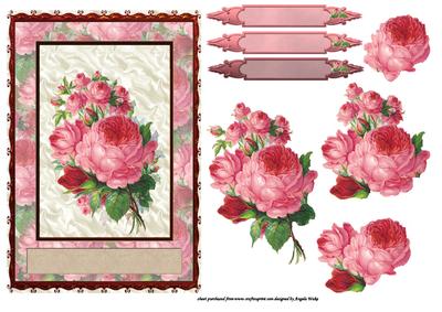 Pink Vintage Rose