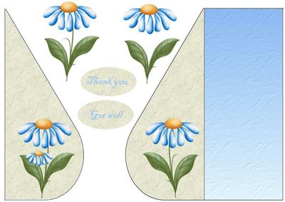 Blue Floral