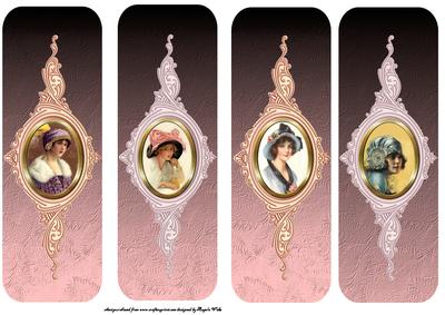 Vintage Tag Toppers