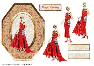 Lady Who Likes Red