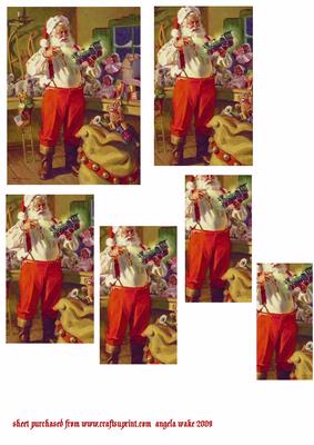 Santa Working