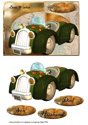 Flashy Little Car