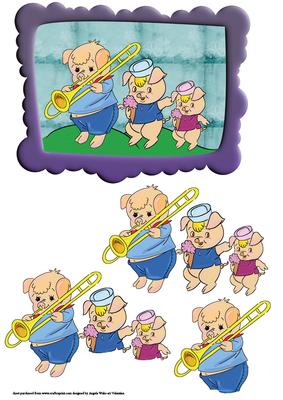 Three Little Pigs Trot Home