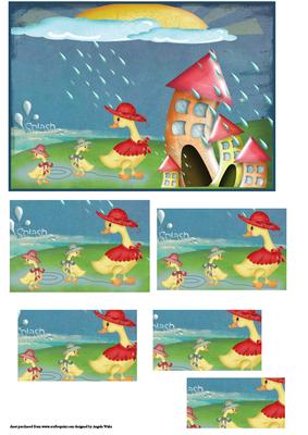 Spashing and Quacking in the Rain