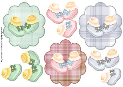 Baby Shoes Toppers