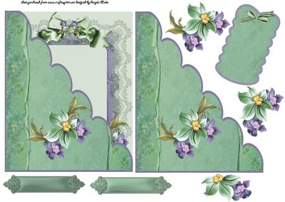Scallop, Lace, and Flowers