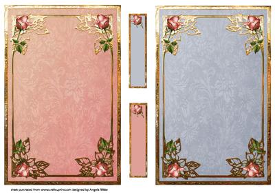 Rose Framed Toppers