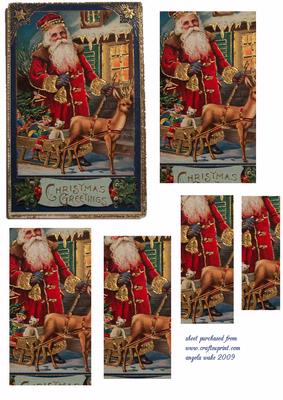 Santa and Reindeer