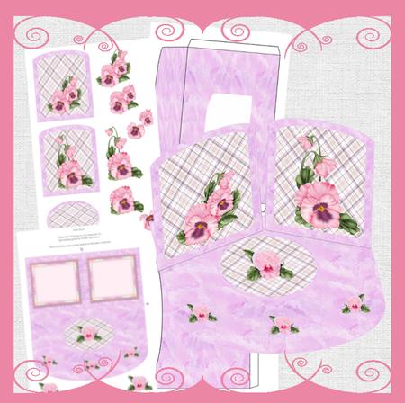 Pink Pansy Double Twist