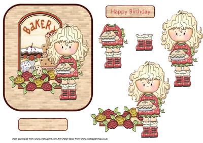Chloe at the Bakery