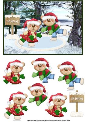 Winter Fun for the Teddies