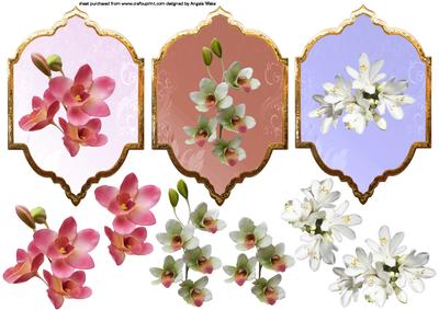 Mixed Flowers Toppers
