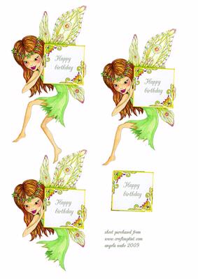 Birthday Card Fairy
