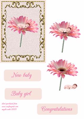 Flower Baby Girl