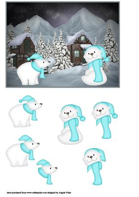 Polar Bears Home for Christmas