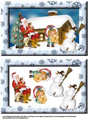 Winter Wonderland Frame Card