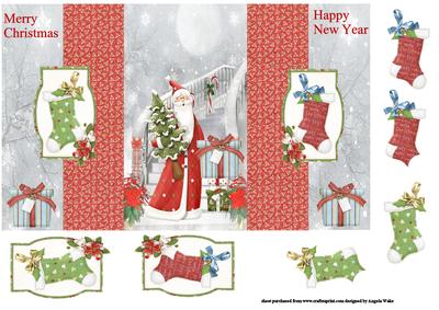 Santa and Stockings