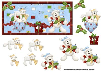 Bears, Holly and Christmas