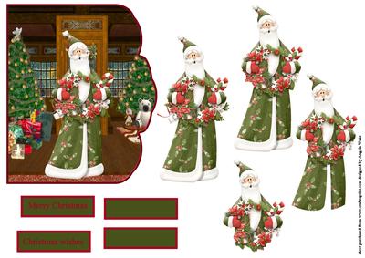 It is Quiet and Santa Has Arrived