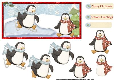 Skating Penguin