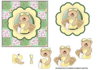 Baby Bear with Duck