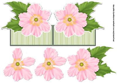 Floral Shaped Card