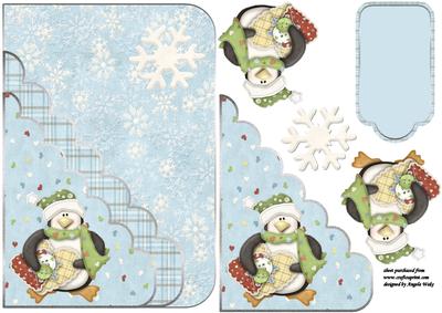Penguin Heart Pocket Scallop