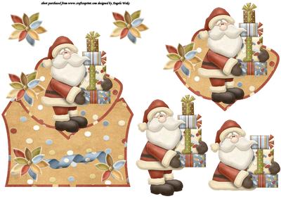 Santa with Gifts