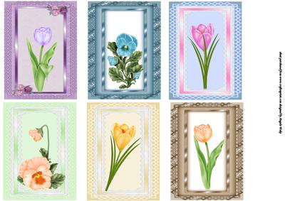 Spring Flower Toppers