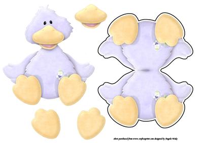 Daffy Duck Over the Edge Card